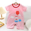 Pink Baloon & Cat Baby Romper BS6066D